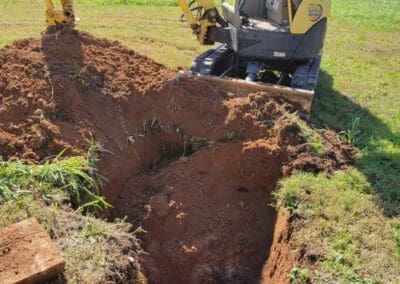 Palmetto Septic & Utilities | Gray Court, SC | job site